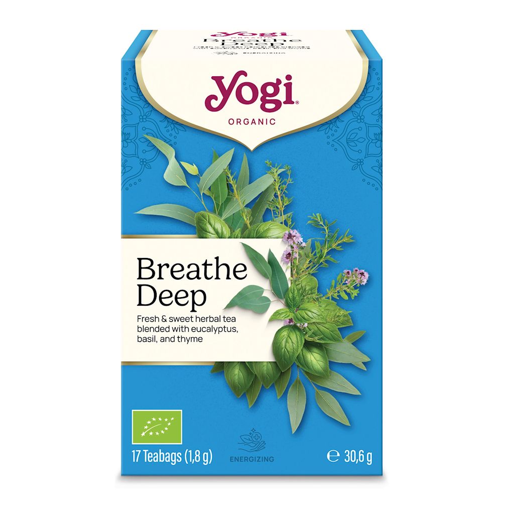 HERBATKA GŁĘBOKI ODDECH (BREATHE DEEP) BIO (17 x 1,8 g) 30,6 g – YOGI