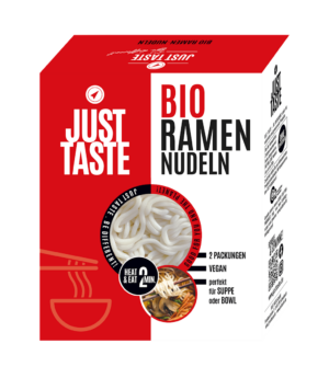 MAKARON RAMEN BIO (2 x 150 g) 300 g - JUST TASTE