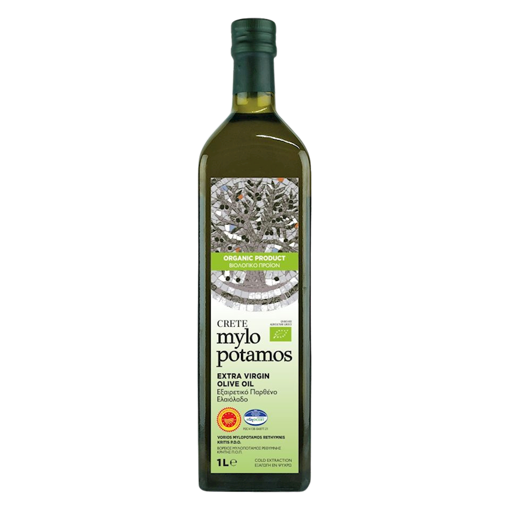 OLIWA Z OLIWEK EXTRA VIRGIN PDO KRETA BIO 1 L – MYLOPOTAMOS
