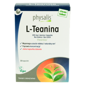 L-TEANINA 30 KAPSUŁEK - PHYSALIS