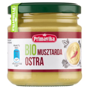MUSZTARDA OSTRA BIO 170 g - PRIMAVIKA