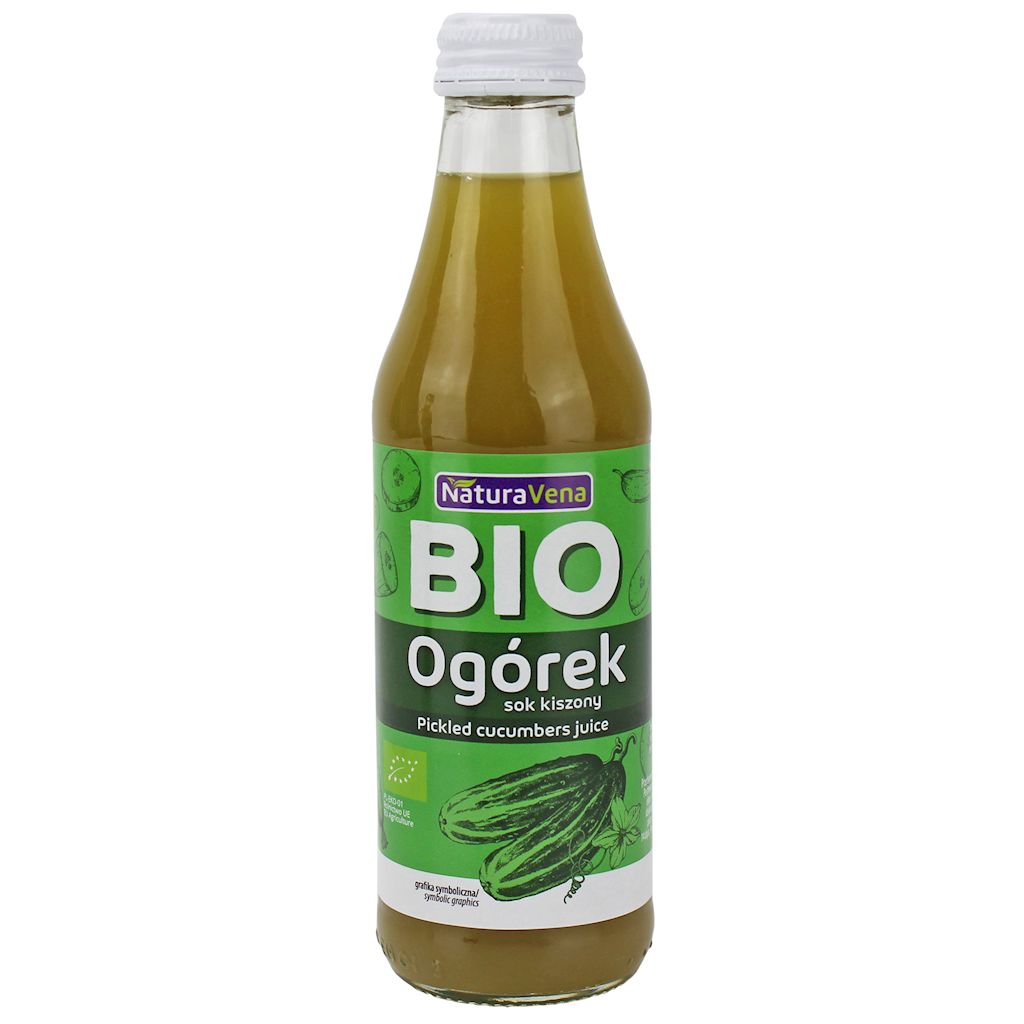 SOK Z OGÓRKÓW KISZONYCH BIO 250 ml – NATURAVENA