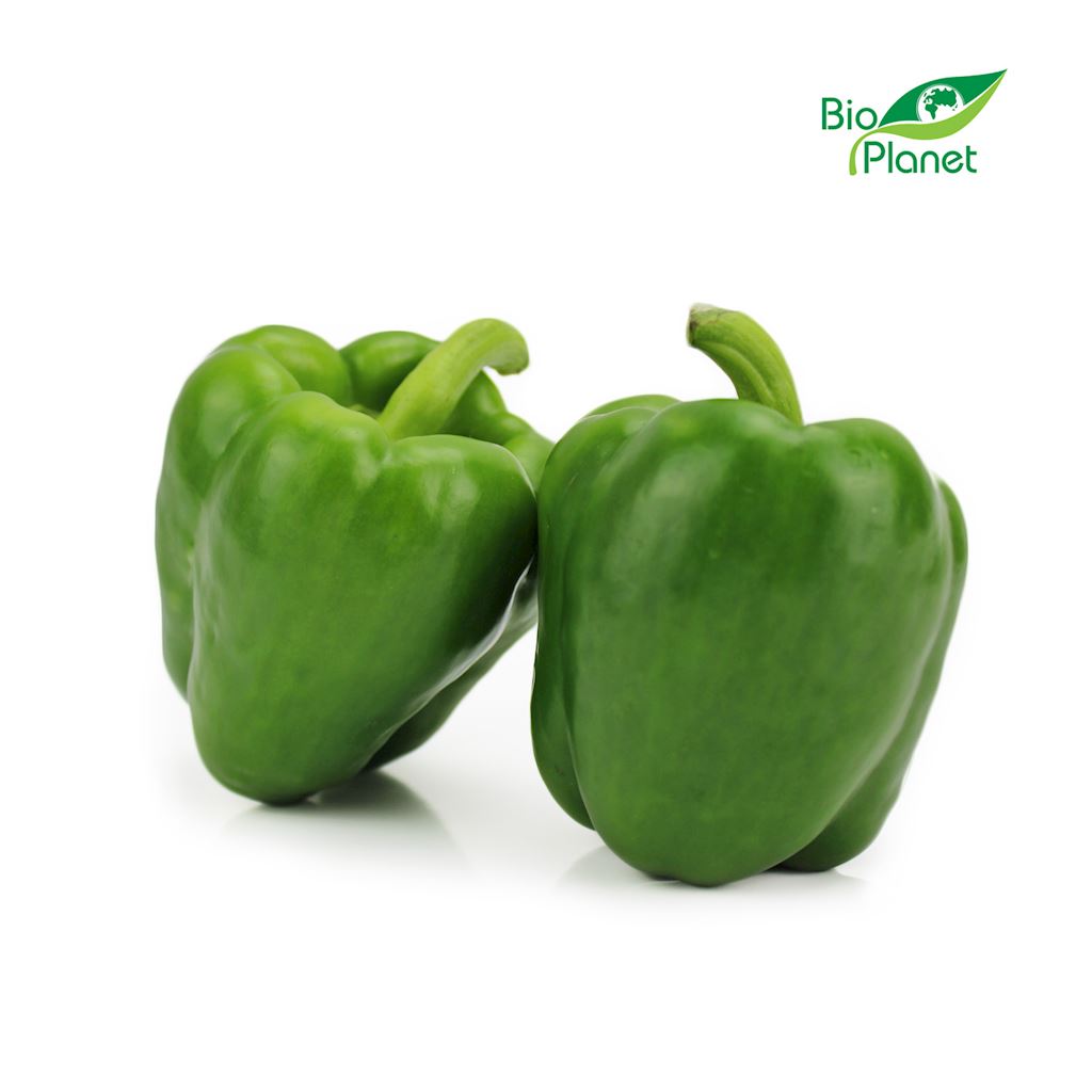 OPAKOWANIE ZBIORCZE (kg) – PAPRYKA ZIELONA ŚWIEŻA BIO (POLSKA) (około 5 kg)