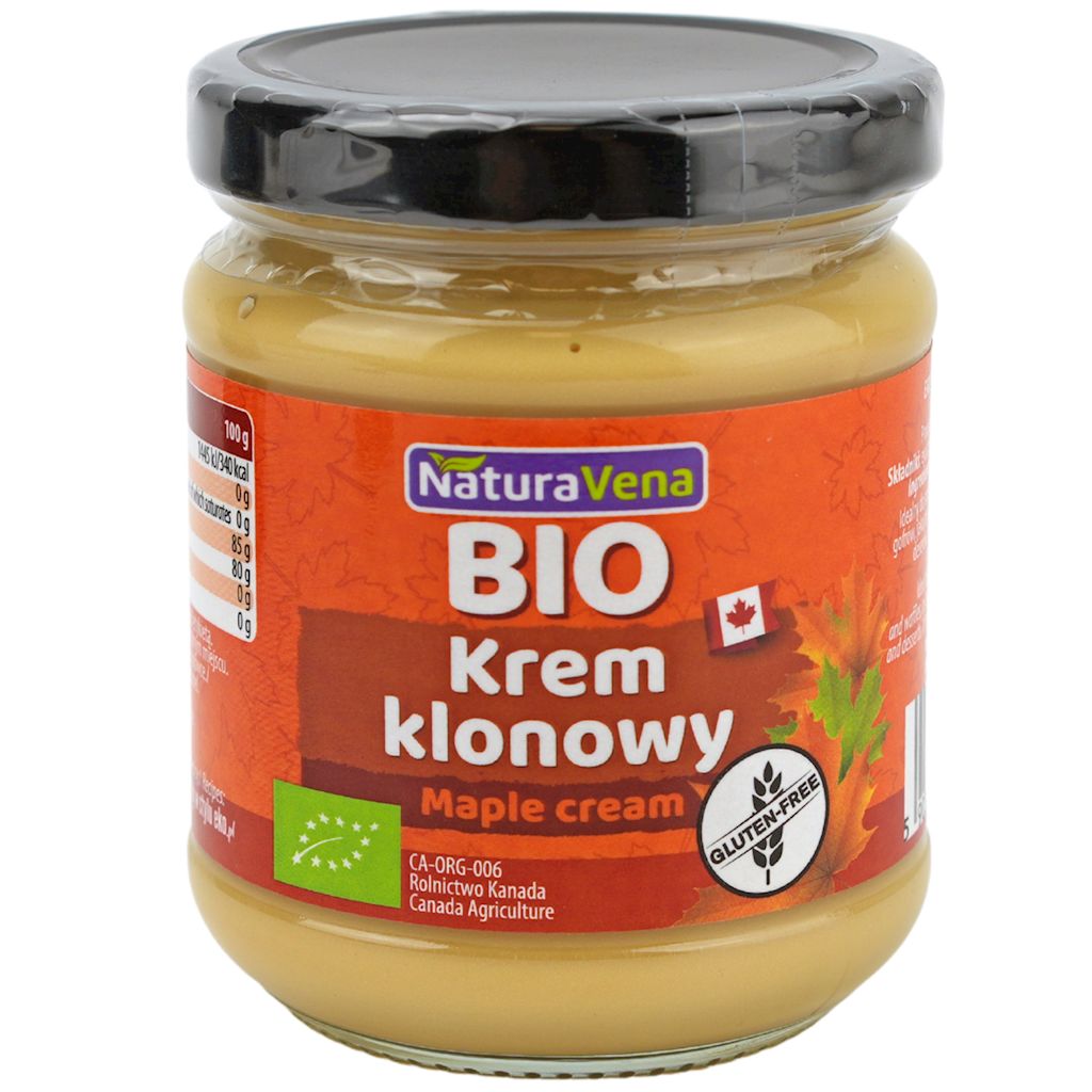 KREM KLONOWY BEZGLUTENOWY BIO 250 g – NATURAVENA