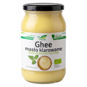 MASŁO KLAROWANE GHEE BIO 750 g (852 ml) - BIO PLANET