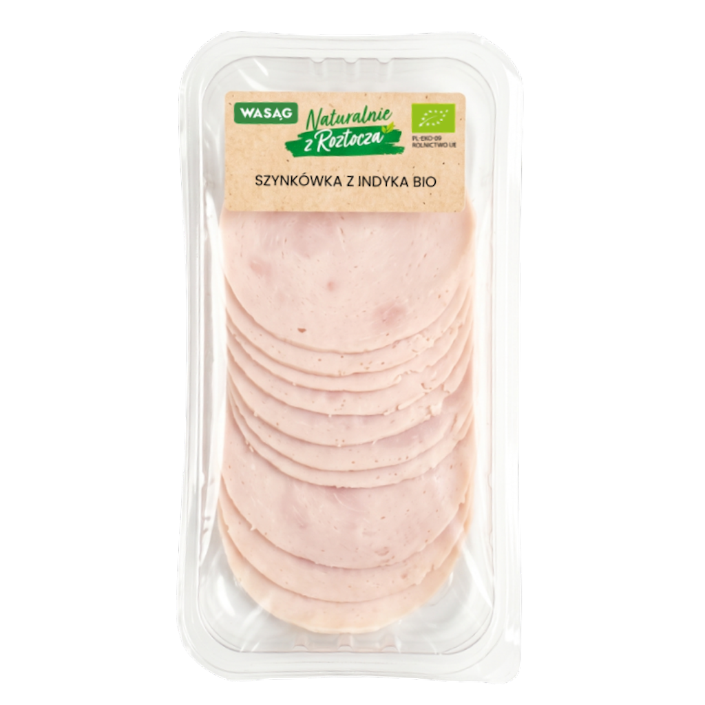 SZYNKÓWKA Z INDYKA BIO 100 g – WASĄG (Z PÓŁKI)