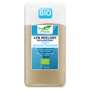 LEN MIELONY ODTŁUSZCZONY BIO 300 g - BIO PLANET