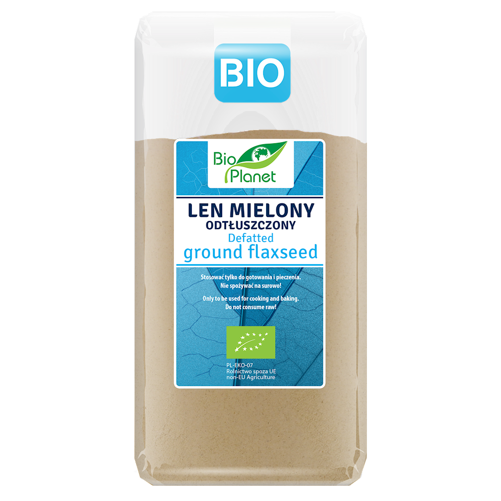 LEN MIELONY ODTŁUSZCZONY BIO 300 g – BIO PLANET