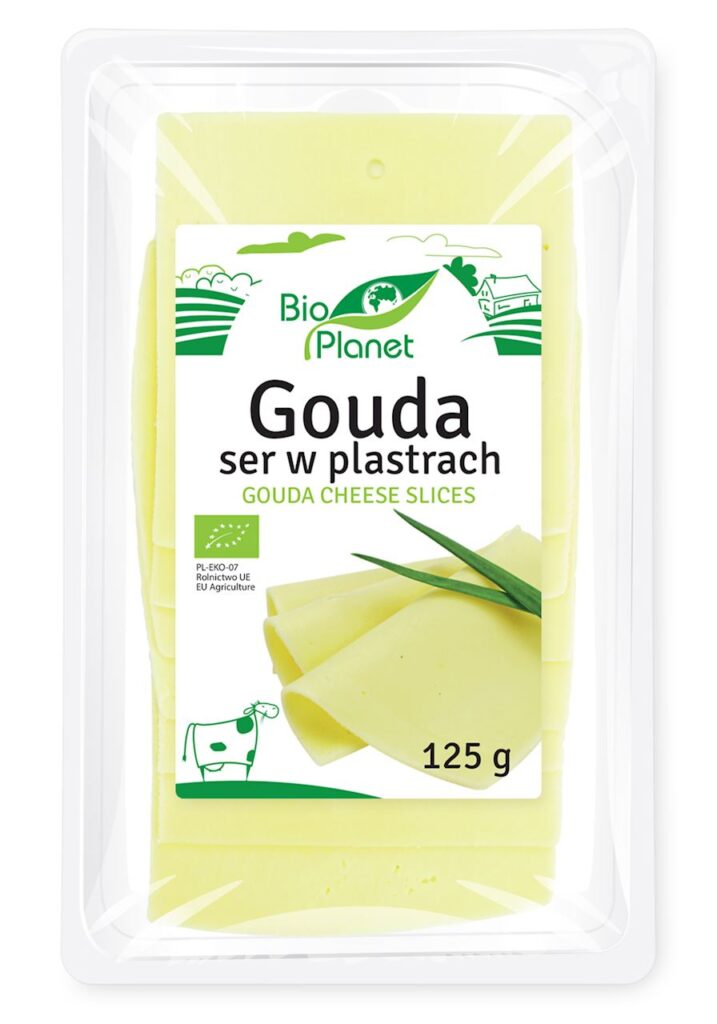 SER GOUDA PLASTRY BIO 125 g – BIO PLANET