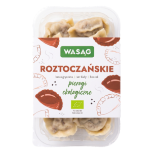 PIEROGI ROZTOCZAŃSKIE BIO 400 g - WASĄG (NA ZAMÓWIENIE)