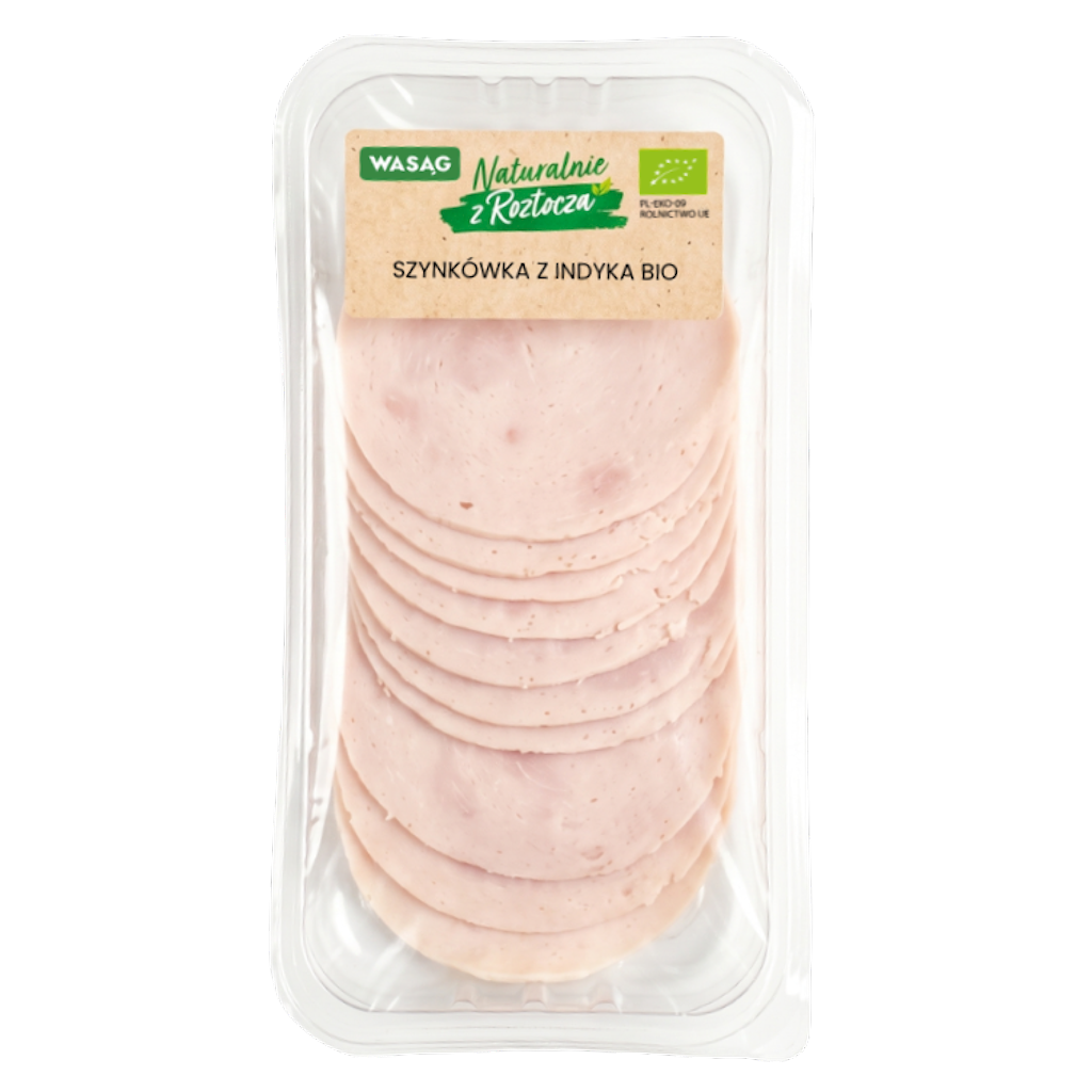 SZYNKÓWKA Z INDYKA BIO 100 g - WASĄG (NA ZAMÓWIENIE)