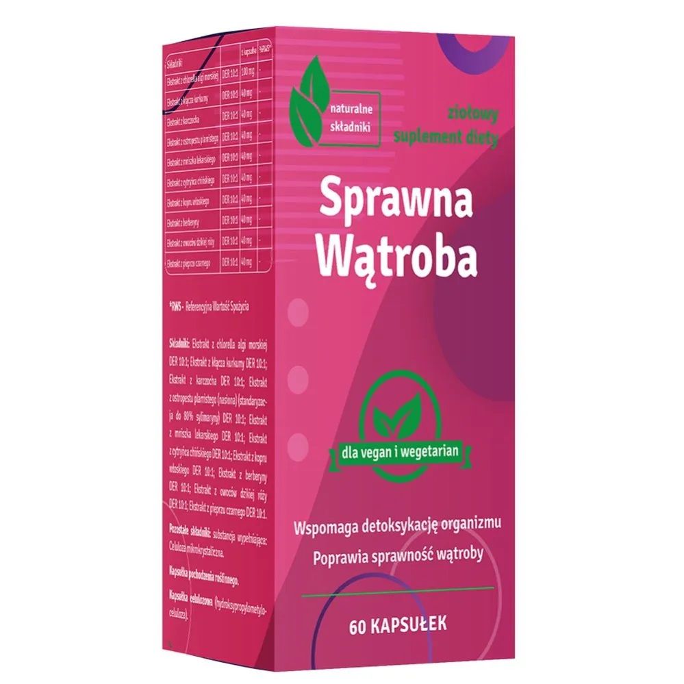 KAPSUŁKI NA WĄTROBĘ 60 szt. – PASOLEQ