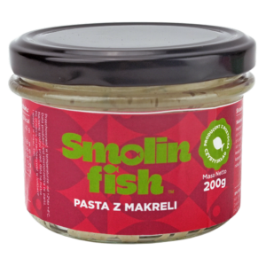 PASTA Z MAKRELI WĘDZONEJ ŚRÓDZIEMNOMORSKA BEZGLUTENOWA 200 g - SMOLIN FISH (NA ZAMÓWIENIE)