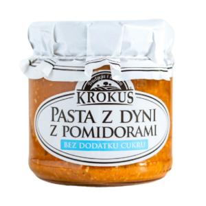 PASTA Z DYNI Z POMIDORAMI 180 g - KROKUS