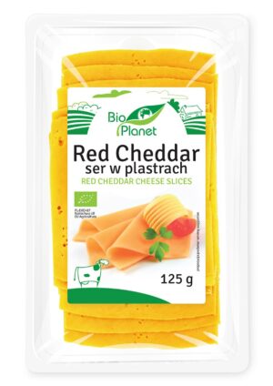 SER RED CHEDDAR PLASTRY BIO 125 g - BIO PLANET