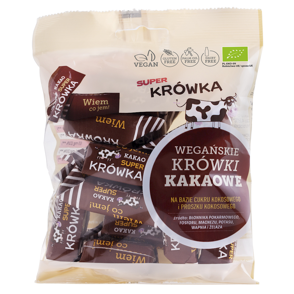 KRÓWKI KAKAOWE BEZMLECZNE BEZGLUTENOWE BIO 150 g – ME GUSTO (SUPER KRÓWKA)