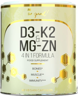 WITAMINA K2 + D3 + MAGNEZ + CYNK 60 KAPSUŁEK - SO GOOD!