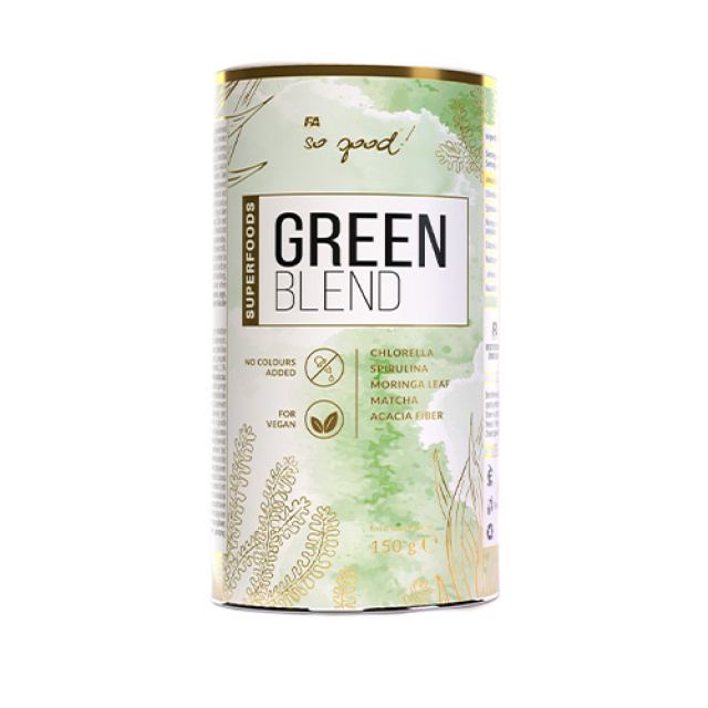 GREEN BLEND W PROSZKU 150 g – SO GOOD!