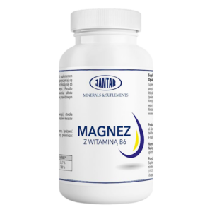 MAGNEZ + WITAMINA B6 90 KAPSUŁEK - JANTAR