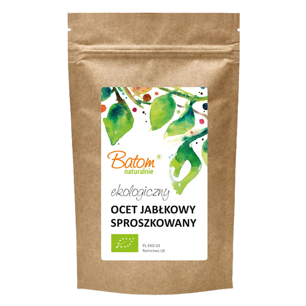OCET JABŁKOWY SPROSZKOWANY BIO 100 g – BATOM