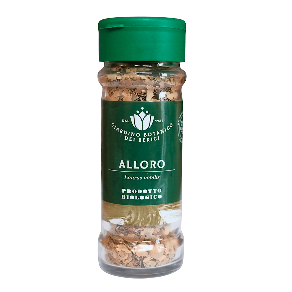 LIŚĆ LAUROWY CIĘTY BIO 25 g – GIARDINO BOTANICO DEI BERICI