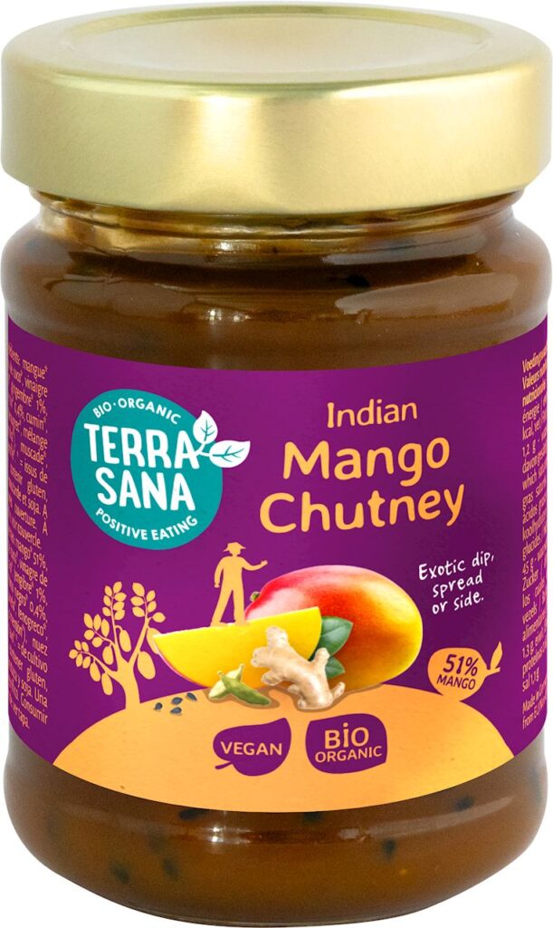 SOS MANGO CHUTNEY BIO 200 g – TERRASANA