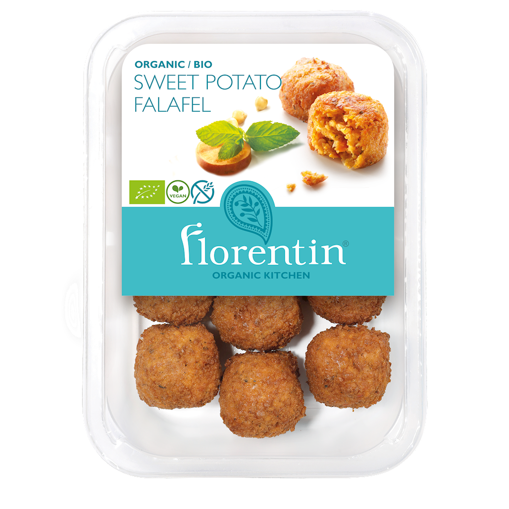 FALAFEL Z BATATAMI I PAPRYKĄ BEZGLUTENOWY BIO 240 g – FLORENTIN