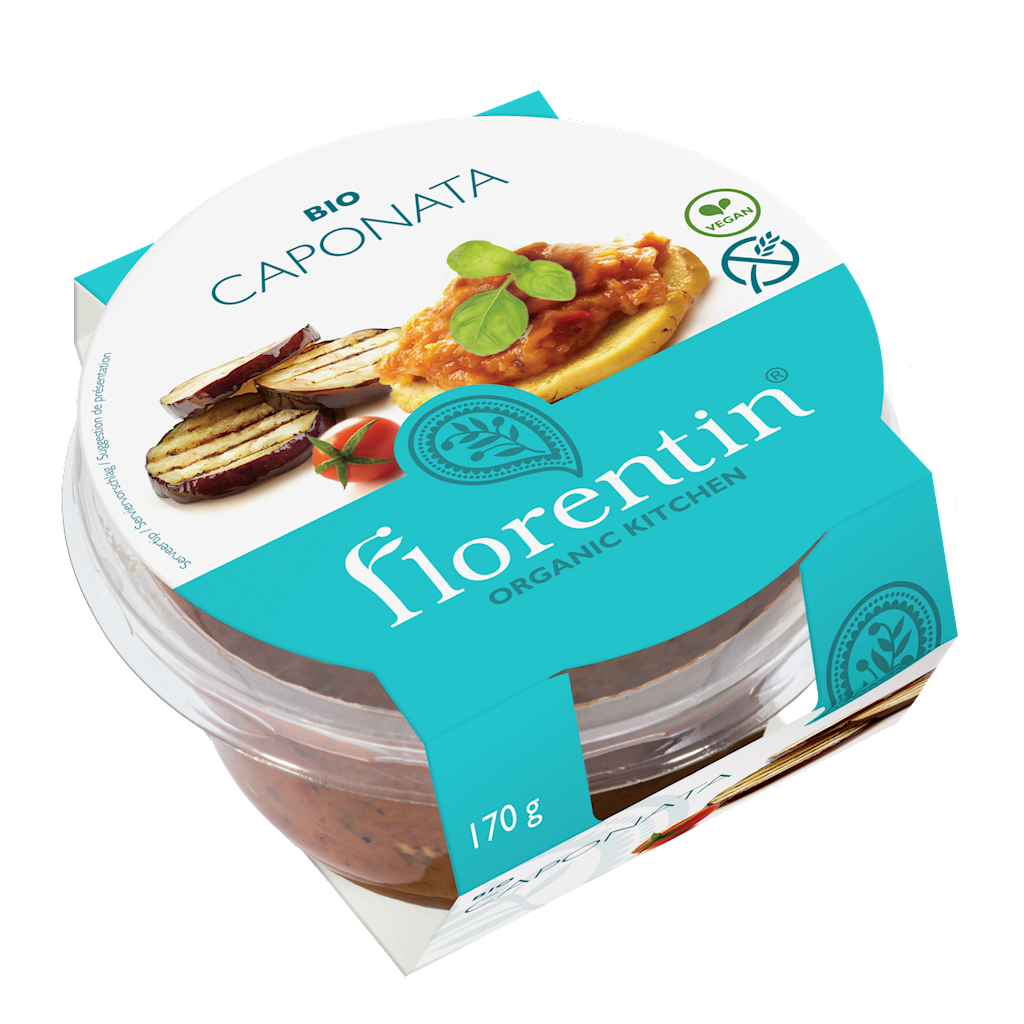 SAŁATKA CAPONATA BEZGLUTENOWA BIO 170 g – FLORENTIN