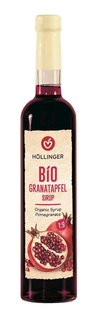 SYROP O SMAKU GRANATU BIO 500 ml – HOLLINGER